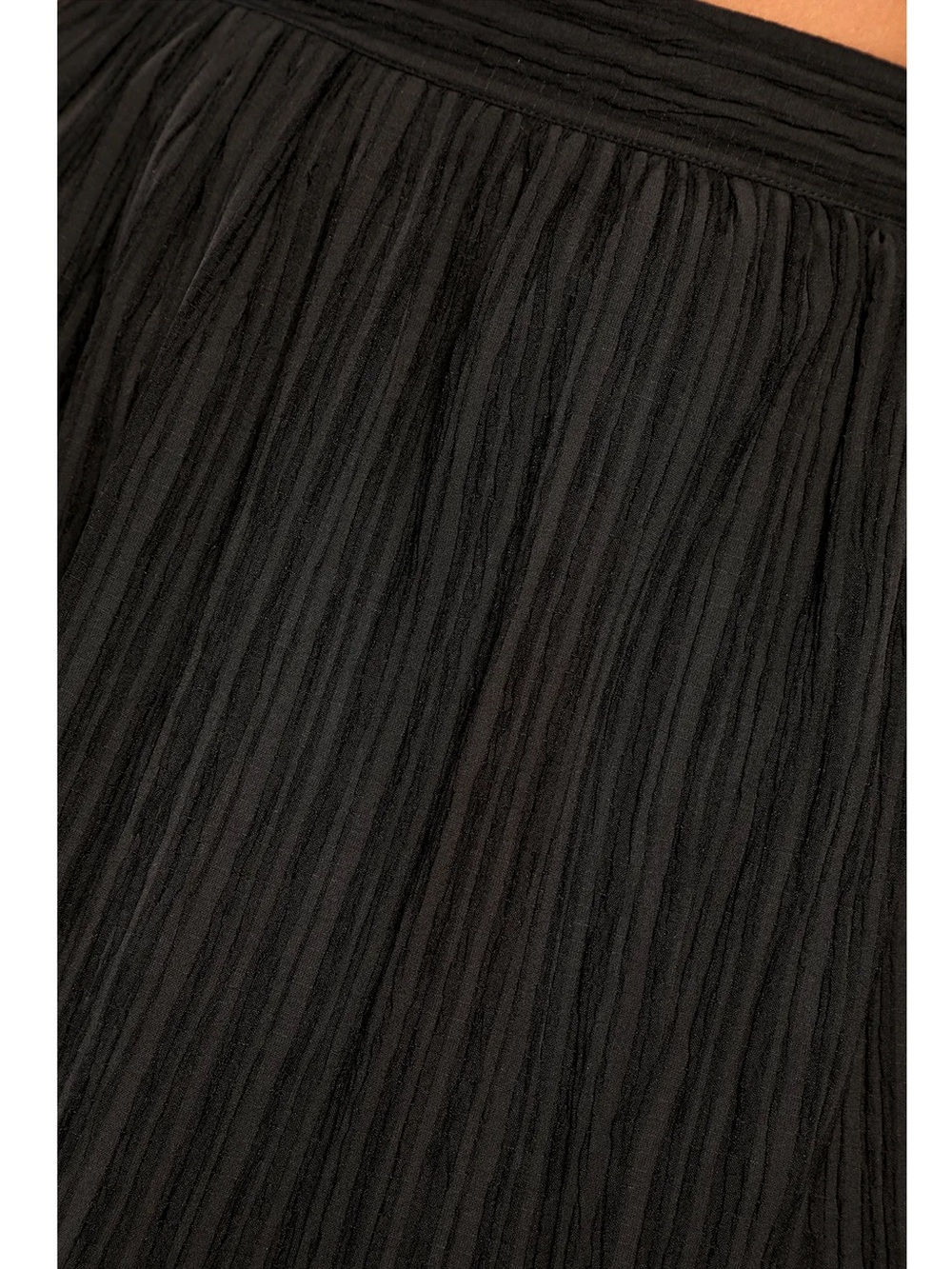 NWT Lulu’s Midsummer Memories Black Mid-Rise Maxi Skirt Large Small Euro Summer - Picture 5 of 5